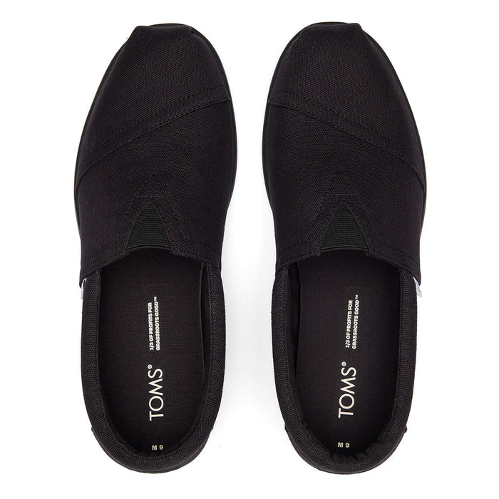 Men's Alp FWD wide width All Black Casual Shoes slip On