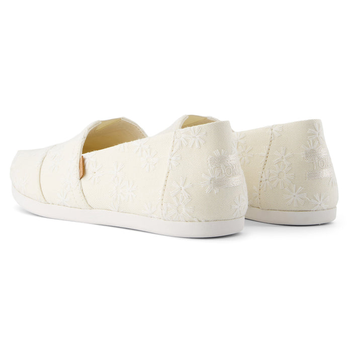 Women's TOMS Embroidered Floral Slip Ons