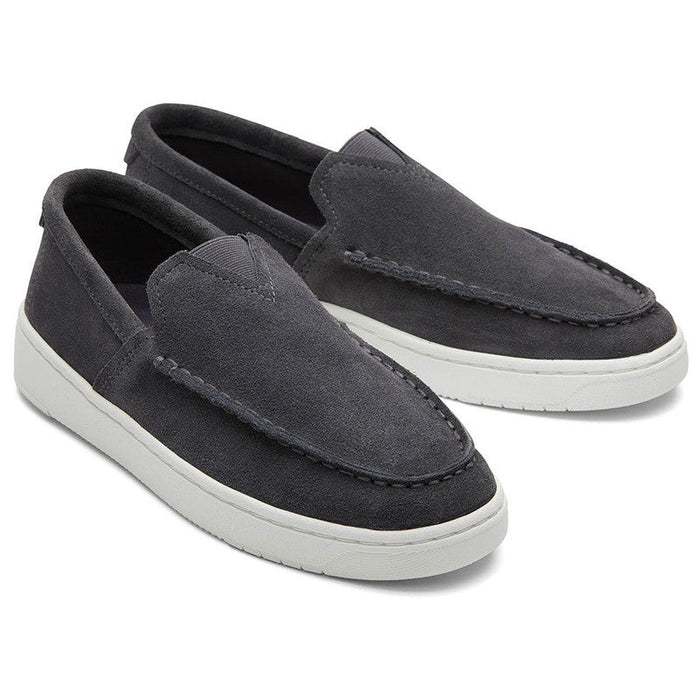 Trvl Lite Suede Dark Grey Loafers-TOMS® India Official Site