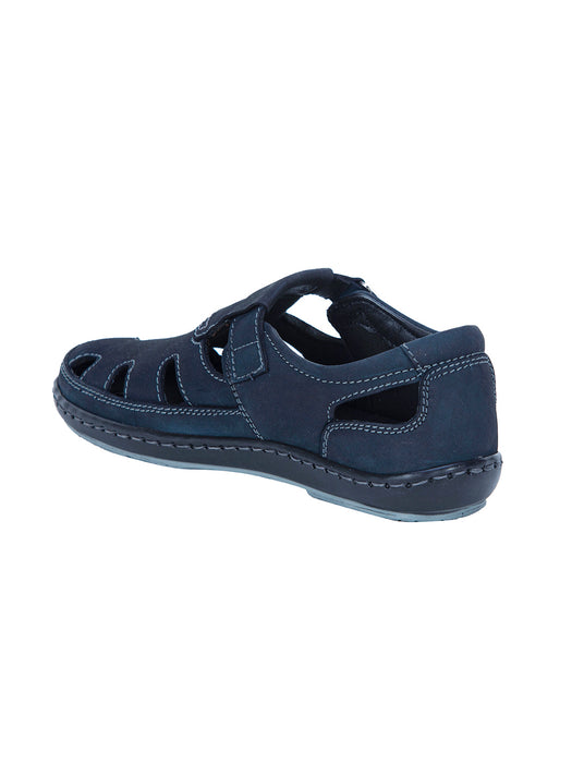 Von Wellx Germany Comfort Men's Blue Sandals