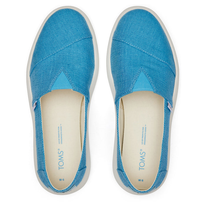 Women's Mallow Canvas Blue Women Sneakers