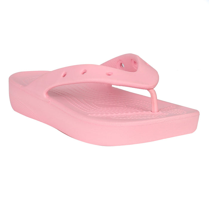 Crocs Classic Platform Flip W Women Flamingo Thongs