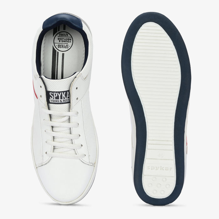 David Men White Casual Sneaker