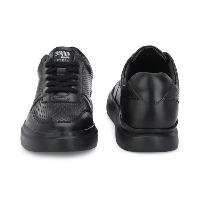 Luke Black Men Solid Black Sneakers