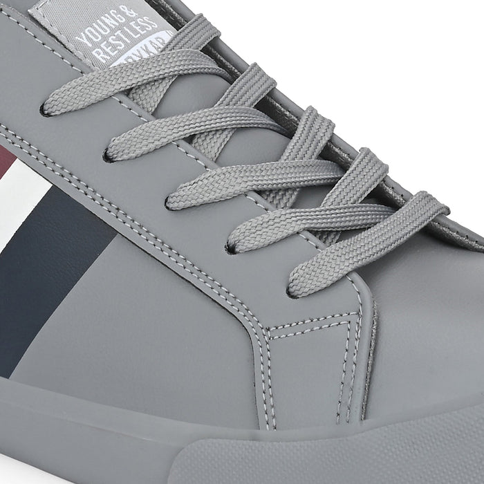 Knox Grey Men Grey Active Sneakers