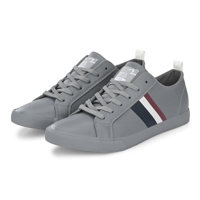 Knox Grey Men Grey Active Sneakers