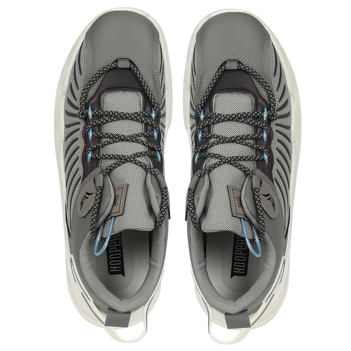 Hoopers Men Grey Casual Shoes Lace Up