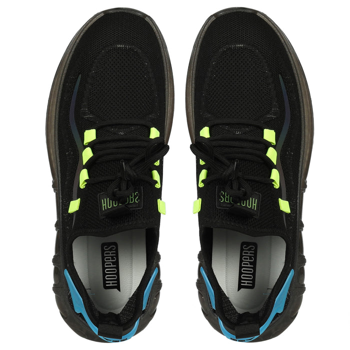 Hoopers Men Lace-Up Black Casual Shoes