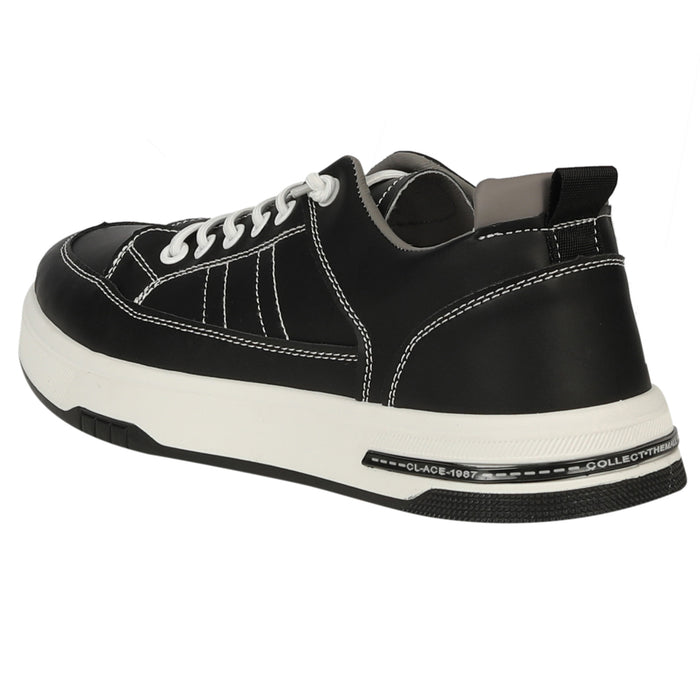 Hoopers Men Black Casual Shoes Lace Up