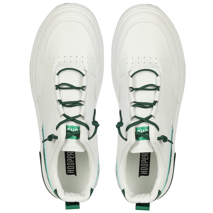 Hoopers Men Lace-Up Teal-White Casual Shoes