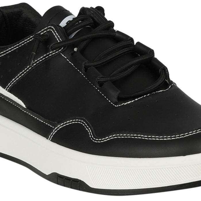 Hoopers Men Black Casual Shoes Lace Up