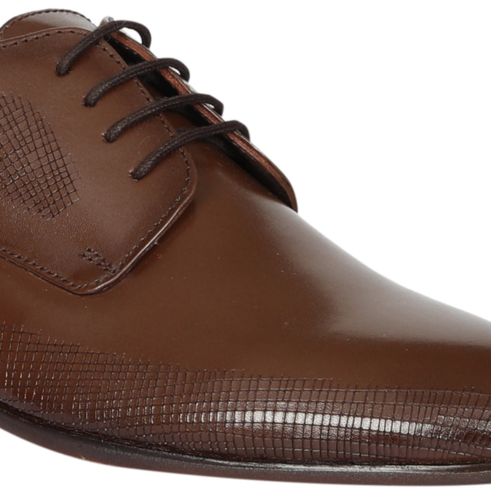 Egoss Edgy and Stylish Party Derby Shoes for Men