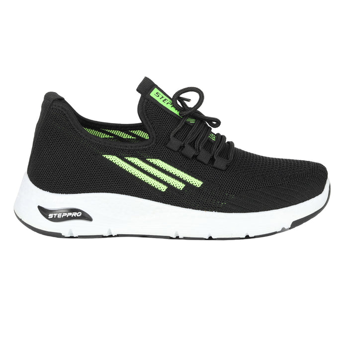 Steppro Navy Blue Stylish Slip-On Running Shoes for Men