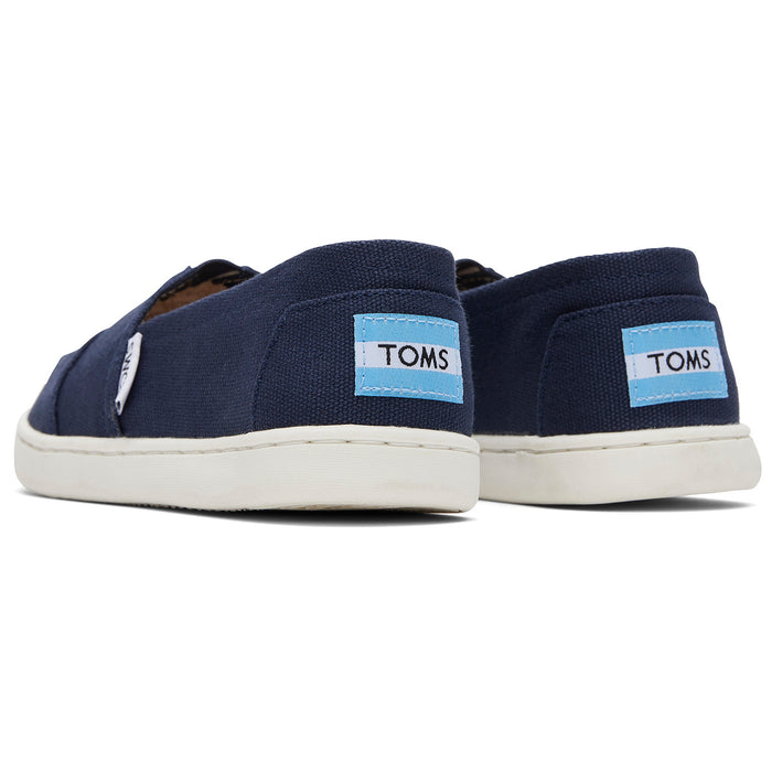 Alp Recycled Canvas Slip Ons for Youth